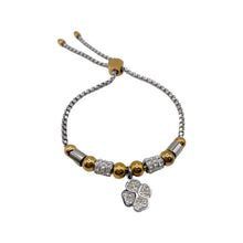 Load image into Gallery viewer, Opal-gold and silver plated beautiful bracelet
