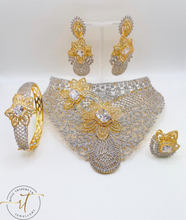 Load image into Gallery viewer, Olivia - American Diamonds Jewellery Set
