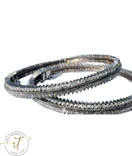 Load image into Gallery viewer, Alice - American Diamond Bangles Openable with a Lock
