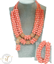 Load image into Gallery viewer, Maarit - Coral Jewellery Set
