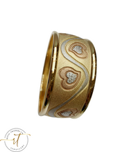 Load image into Gallery viewer, Marguerite Italian Gold-Plated Bangle
