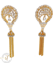 Load image into Gallery viewer, Summer  - Gold and Silver American Diamond Earrings
