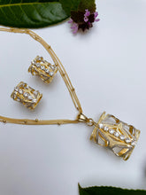 Load image into Gallery viewer, Megan - Gold Plated 3 Layer Chain and Pendant
